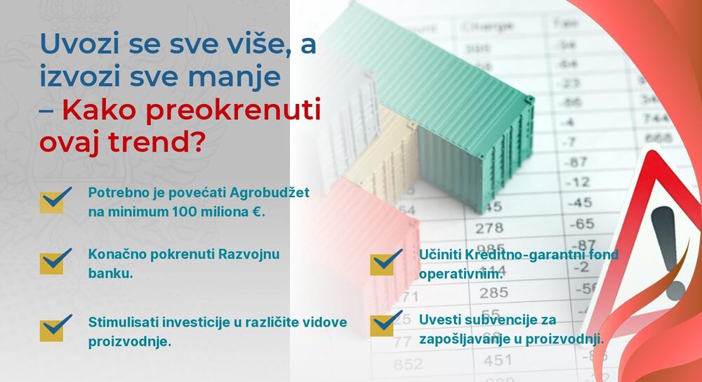 <p>Predsjednik je ukazao i da je nastao vrlo veliki strukturni deficit budžeta, kao i da će ukoliko se ne poveća ekonomski rast biti nužno uvođenje novih poreza za punjenje državne kase</p>