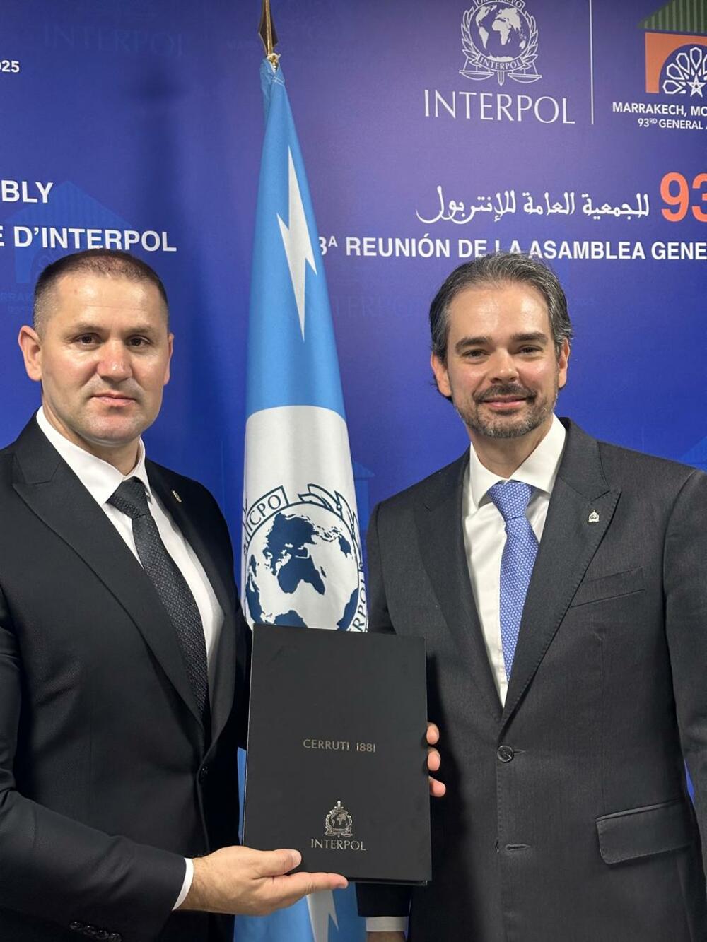 Šćepanović na Generalnoj skupštini Interpola