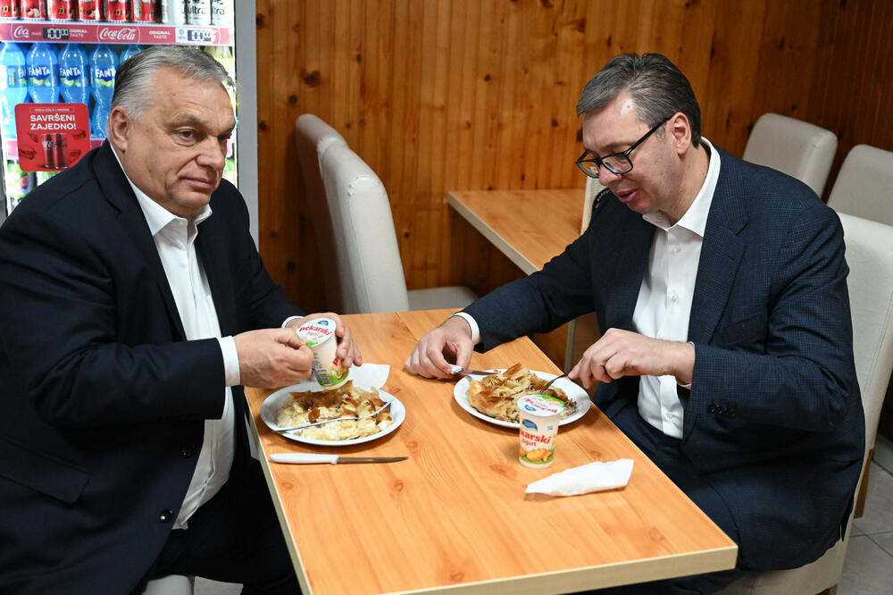 Vučić je izveo Orbana na burek u Subotici, Foto: Reuters