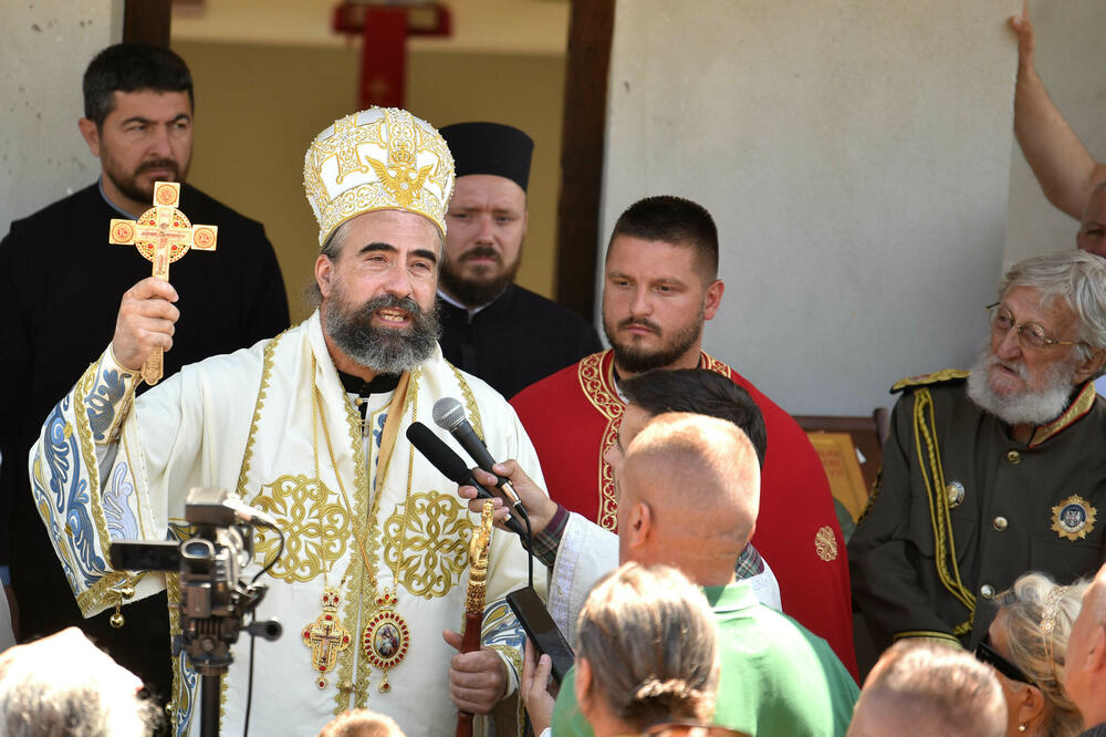 Govorio, između ostalog, da je &ldquo;malo onih koji su bili nadahnut kao Đurišić&rdquo;: Metodije u Gornjem Zaostru, Foto: Boris Pejovic