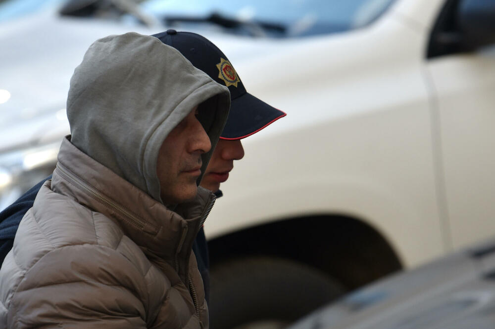 Dejan Knežević nakon hapšenja, Foto: Boris Pejović