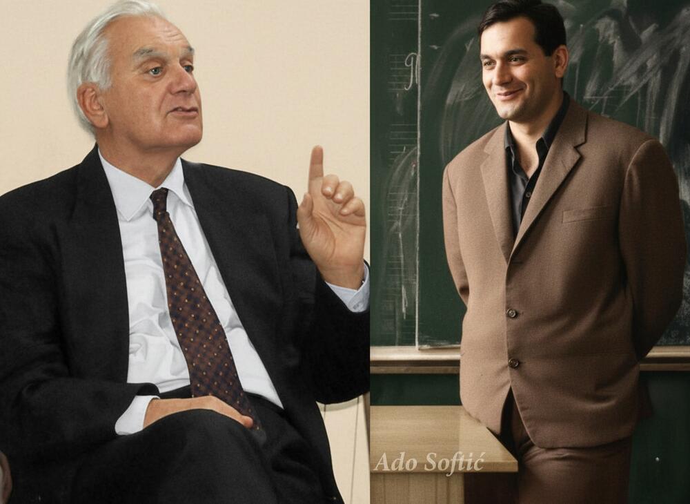 Slobodan Tomović u zrelim godinama i u mladosti