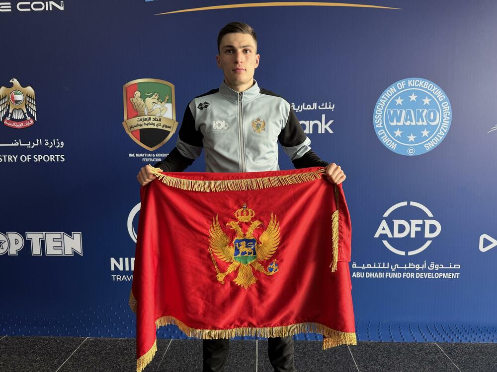 Nemanja Čađenović najboljši športnik Podgorice v letu 2025