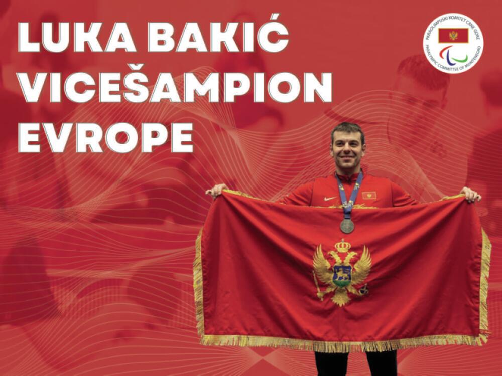 Bakić najuspješniji paraolimpijac Crne Gore