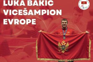 Bakić najuspješniji paraolimpijac Crne Gore