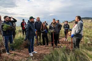 Milatović učestvovao u velikoj akciji pošumljavanja u Sutomoru