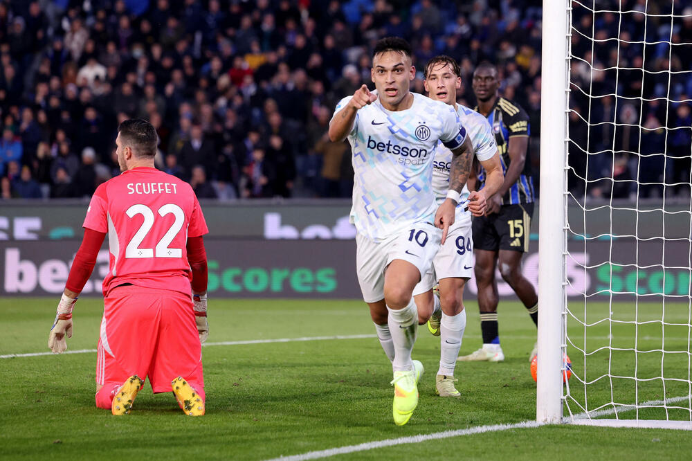 Lautaro proslavlja gol, Foto: Reuters