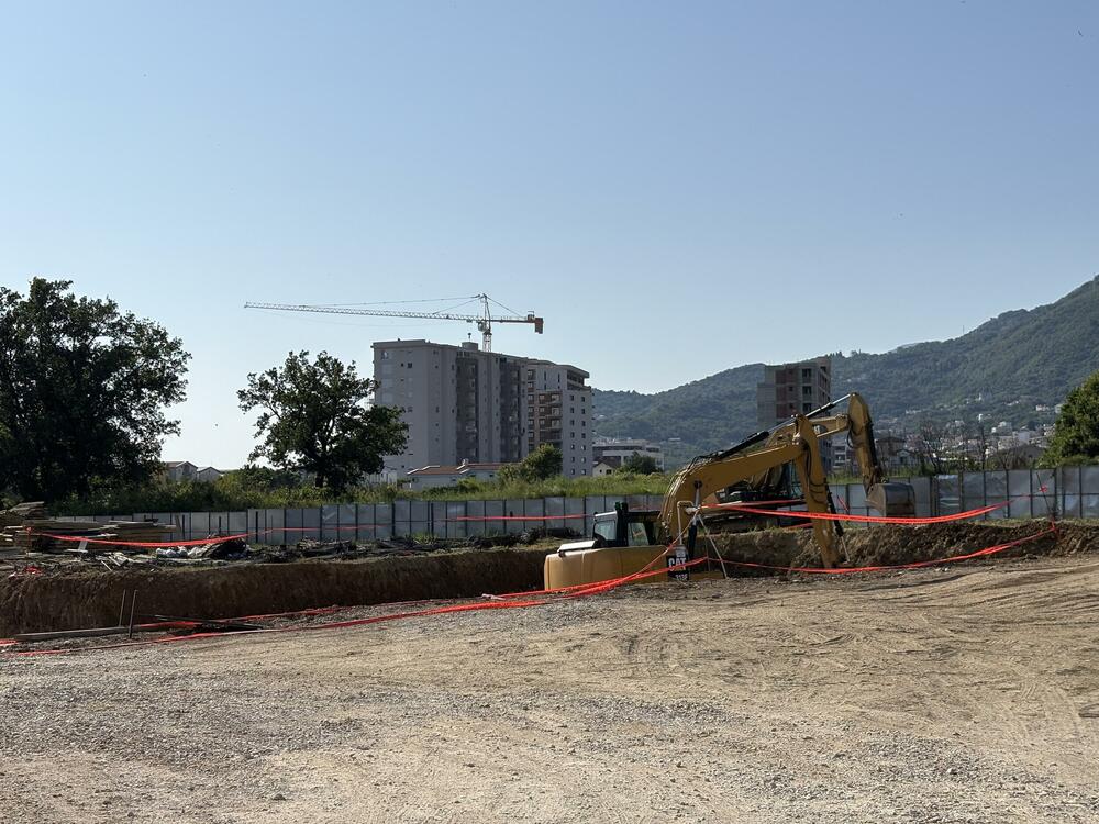 Lokacija na kojoj je planirana gradnja vrtića