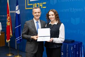 Iva Đuričković najbolja studentkinja Medicinskog fakulteta