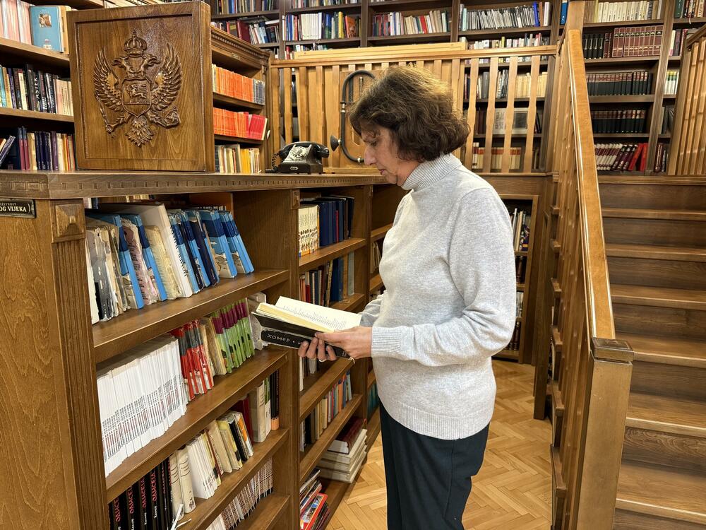 Bibliotekarka Sanja Marjanović