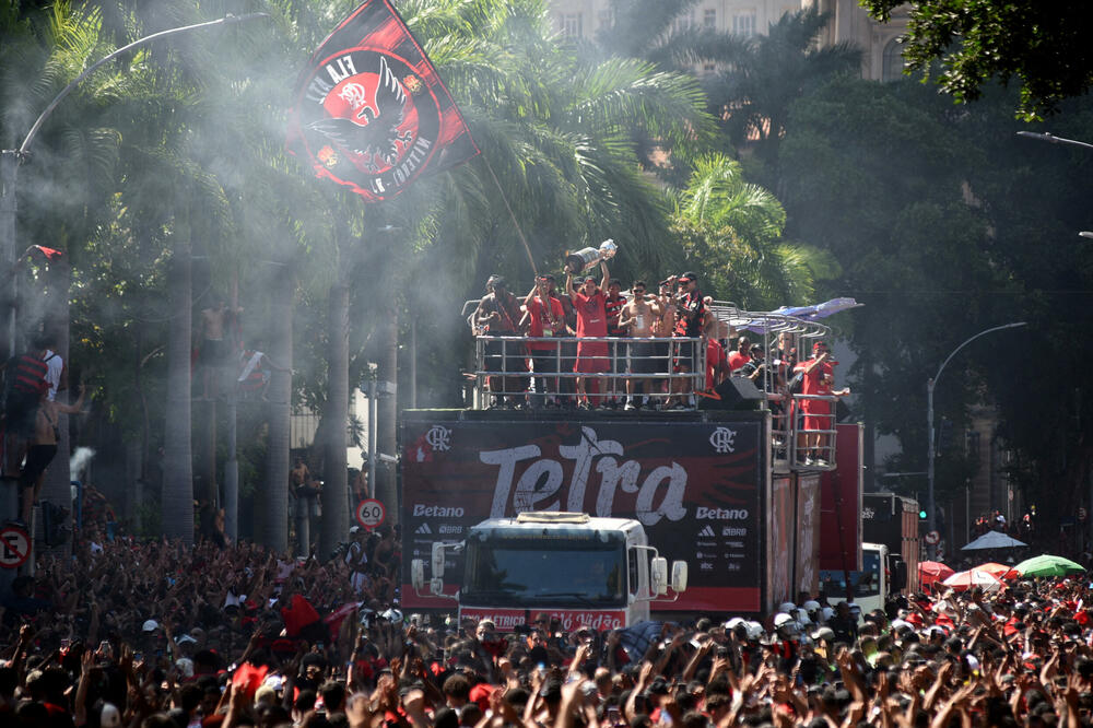 Rio de Žaneiro je znao da proslavi veliki uspjeh, Foto: Reuters
