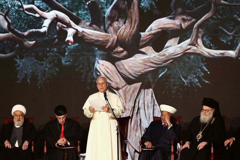 Papa u Libanu, Foto: Reuters