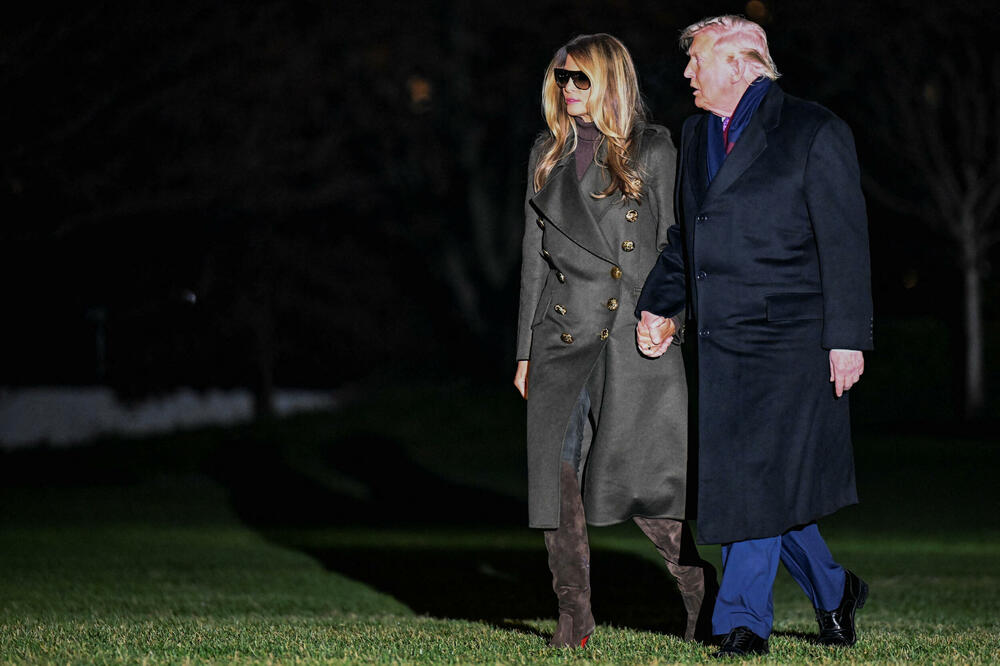 Donald i Melanija Tramp, Foto: Reuters