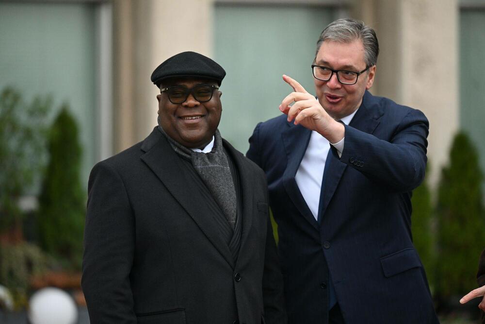 Vučić sa predsjednikom Konga u Beogradu 28. novembra