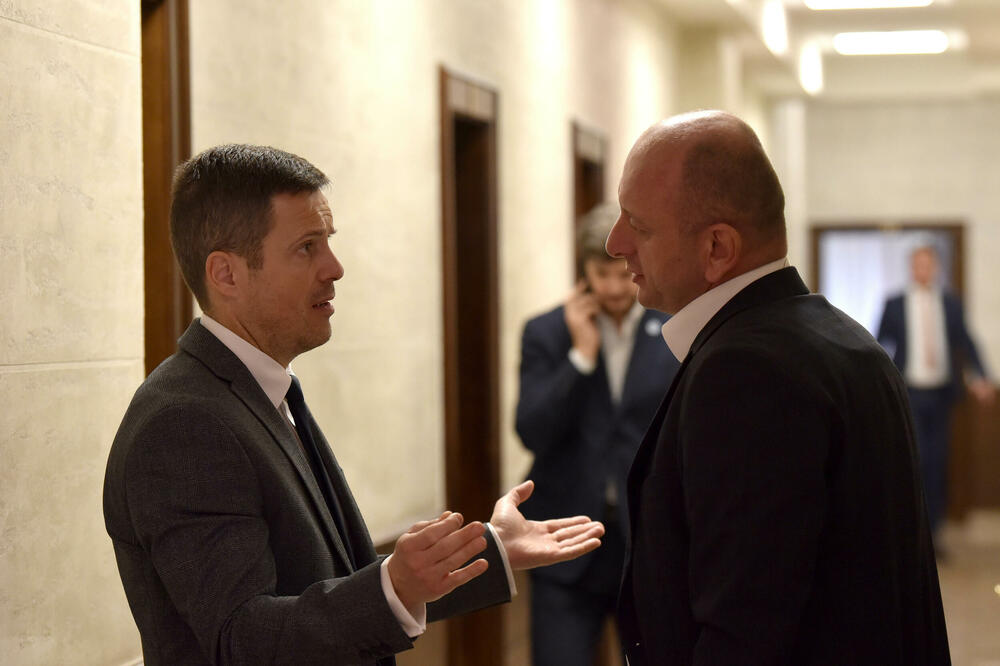 Mujović i Knežević, Foto: Boris Pejović