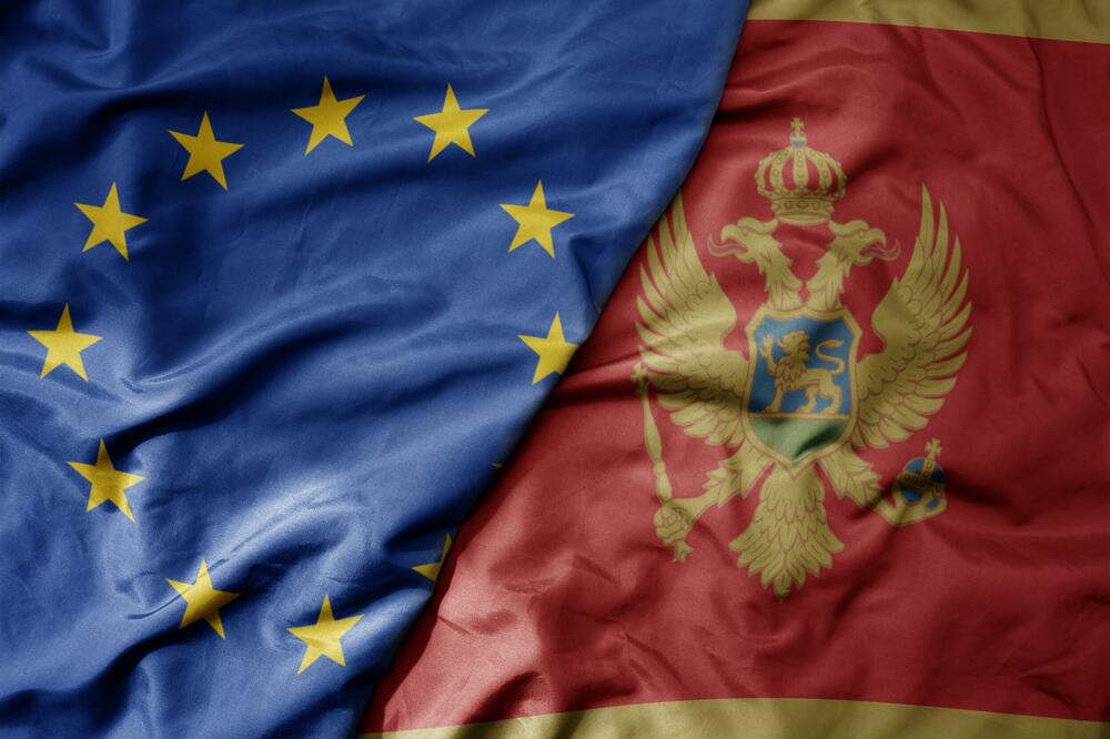 Zastave EU i Crne Gore (ilustracija), Foto: Shutterstock