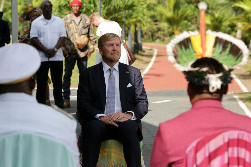 Viljem-Aleksander u Surinamu, Foto: Reuters