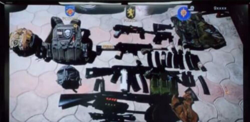 Zaplijenjeno oružje koje je bio u posjedu lica obučavanih u Srbiji za destabilizaciju Moldavije