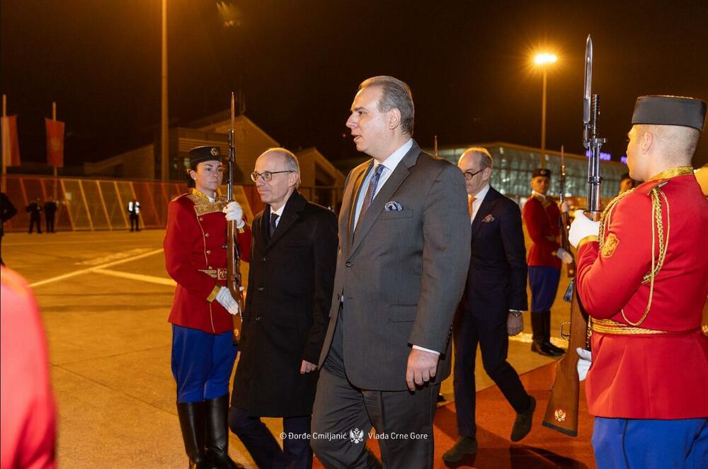 Premier Luksemburga Luc Frieden na uradnem obisku v Črni gori