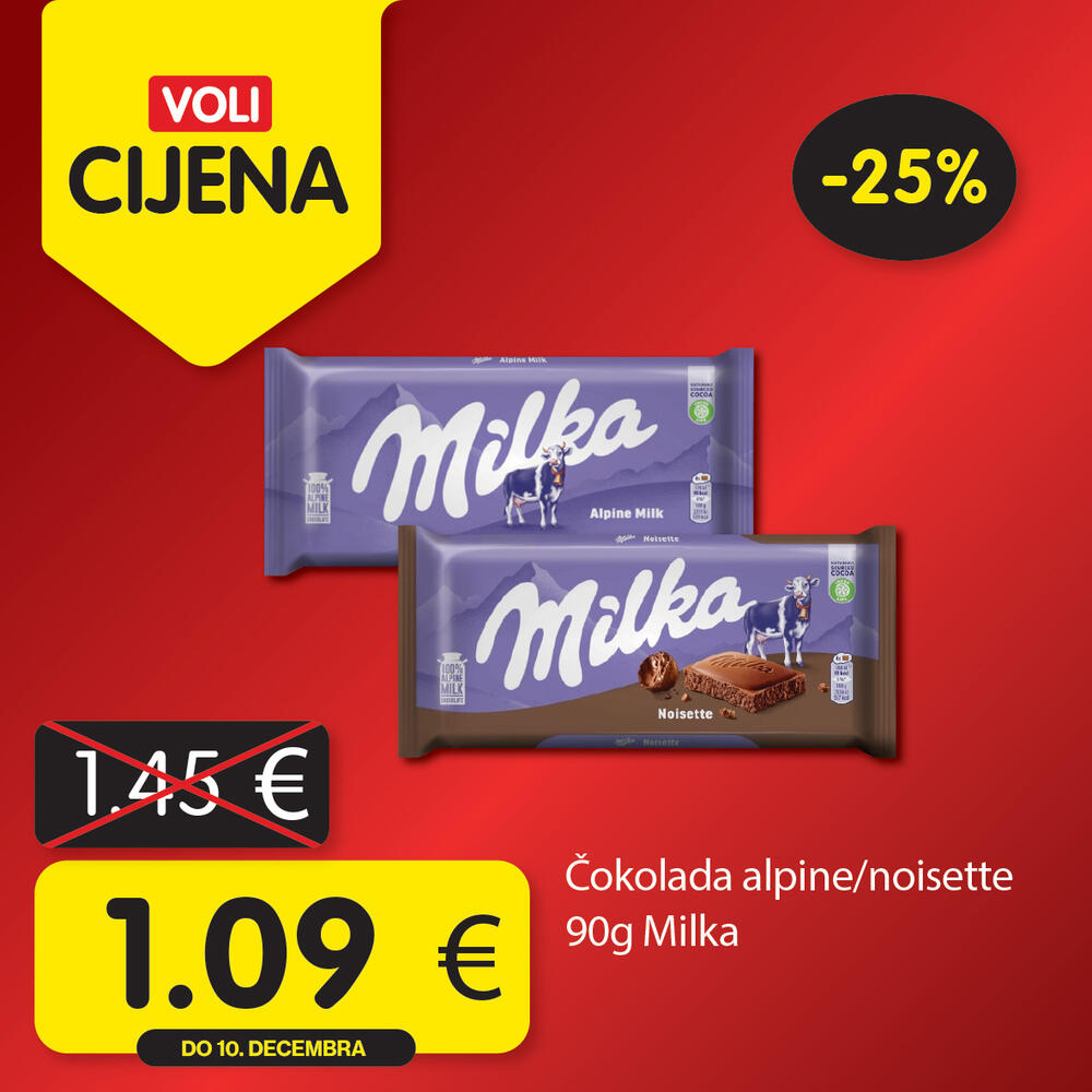 <p><em>Potražite proizvode sa specijalnom oznakom Voli cijena i uštedite vaš kućni budžet.</em></p>