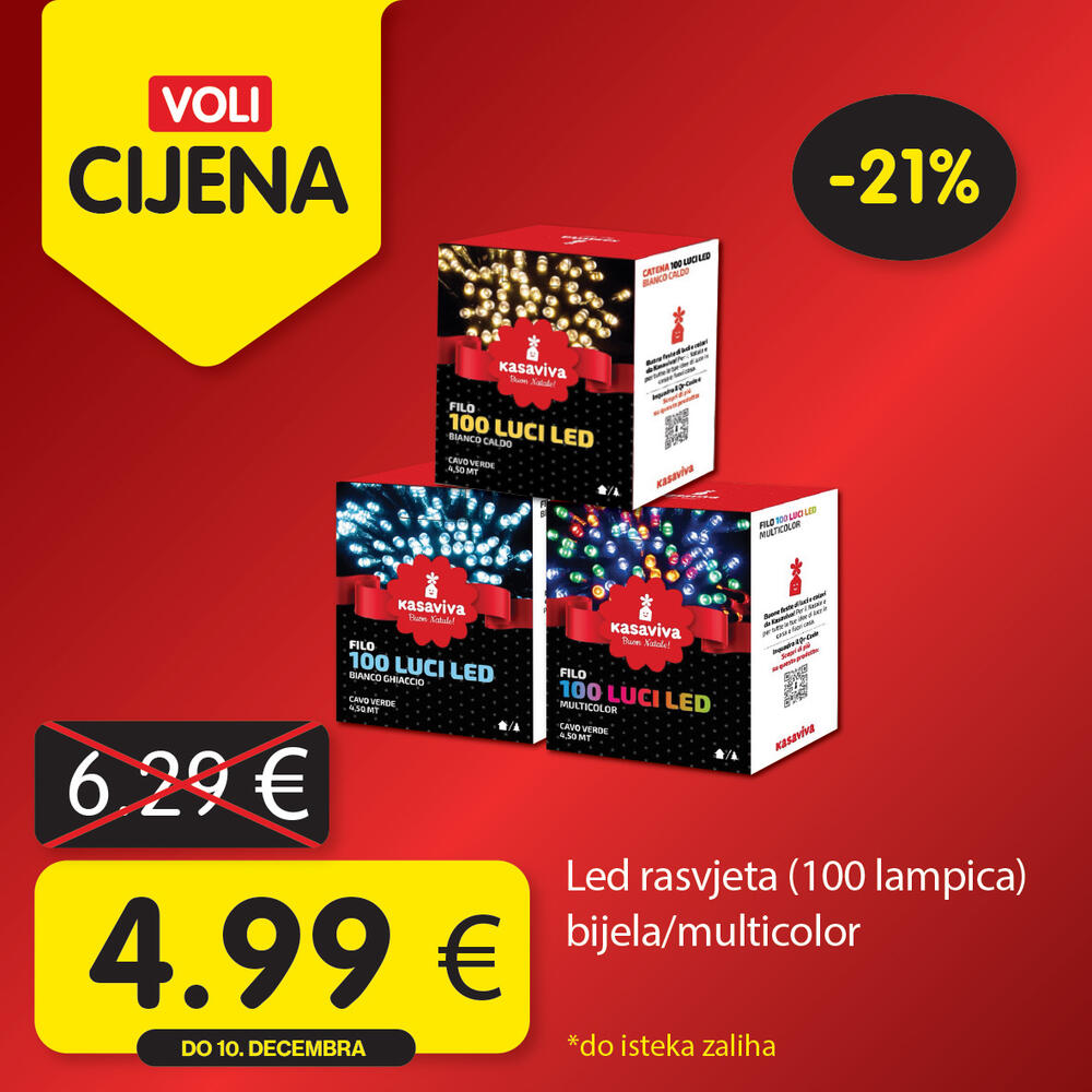 <p><em>Potražite proizvode sa specijalnom oznakom Voli cijena i uštedite vaš kućni budžet.</em></p>