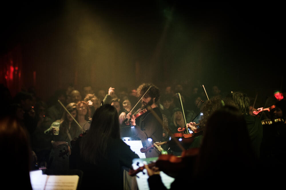 Sa nastupa Crnogorskog orkestra mladih, Foto: Crnogorski orkestar mladih