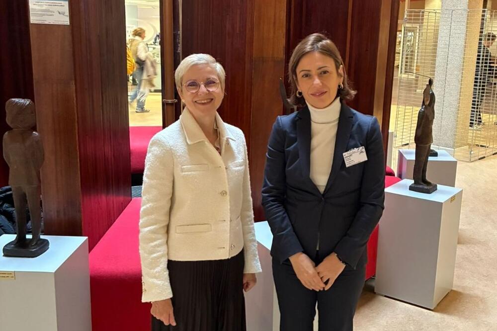 Direktorica FCCG, Aleksandra Božović sa direktoricom Eurimaža, Suzan Njuman-Bode, Foto: FCCG