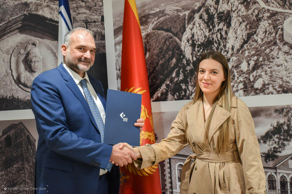 Radović i Nicaj, Foto: Klinički centar Crne Gore