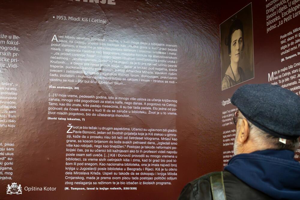 <p>U Kotorskoj Staklenoj galeriji otvorena izložba koja kroz fragmente života otkriva laboratoriju stvaralačkog uma autora nezaboravnih pripovijesti - “EX VOTO” otkriva intimne tragove života i djela pisca koji je grad nazvao najljepšim mjestom na svijetu</p>