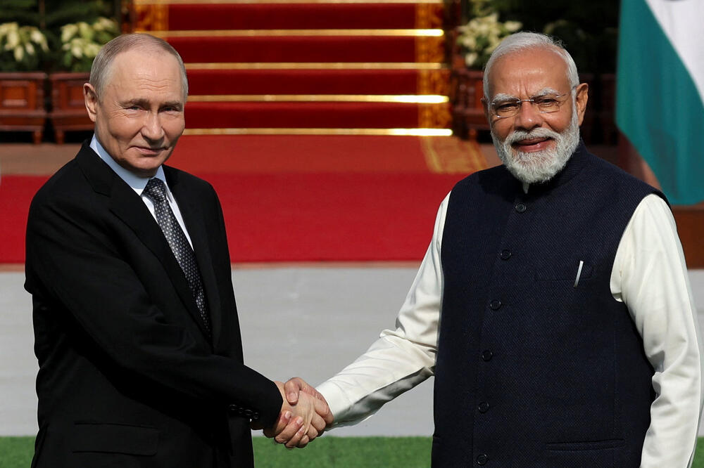 Putin i Modi, Foto: Reuters
