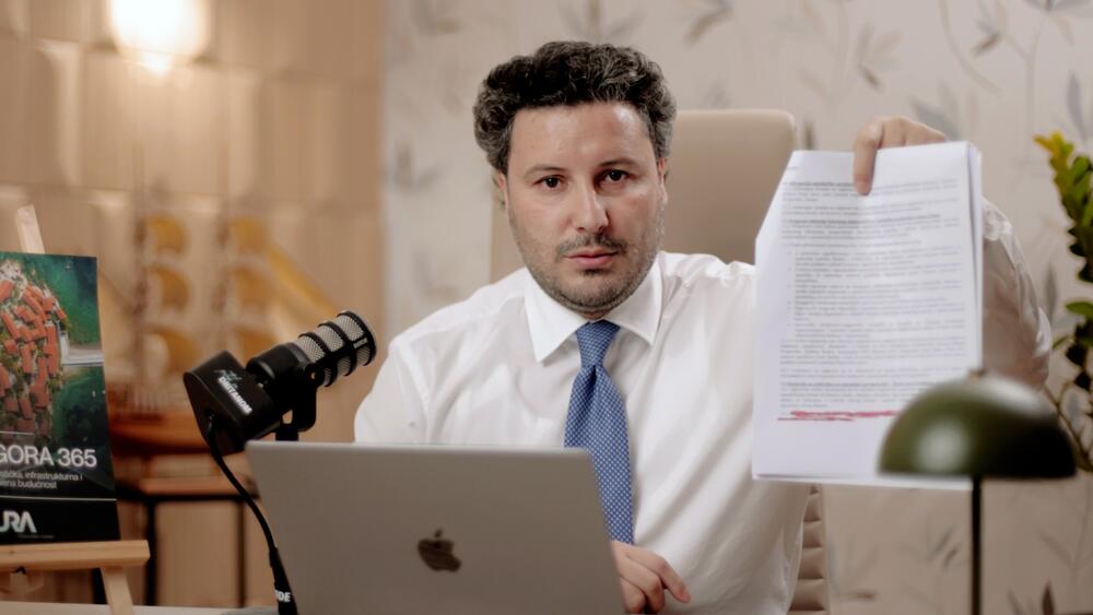 Abazović: Vlada tajno potpisala ugovor kojim je dozvoljena gradnja...