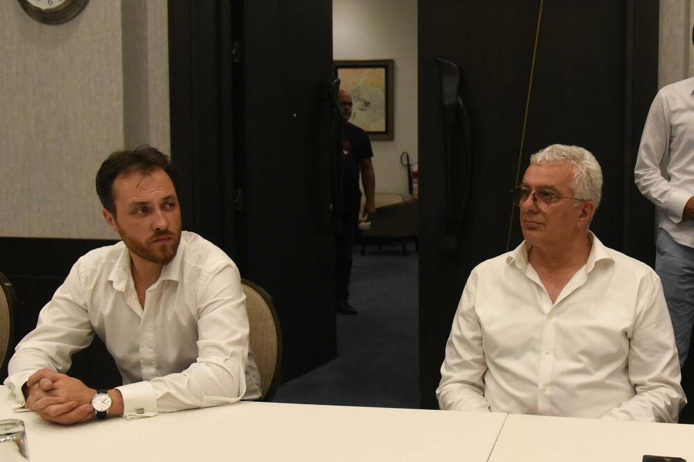 U više navrata bili zajedno na izborima: Milačić i Mandić, Foto: Boris Pejović