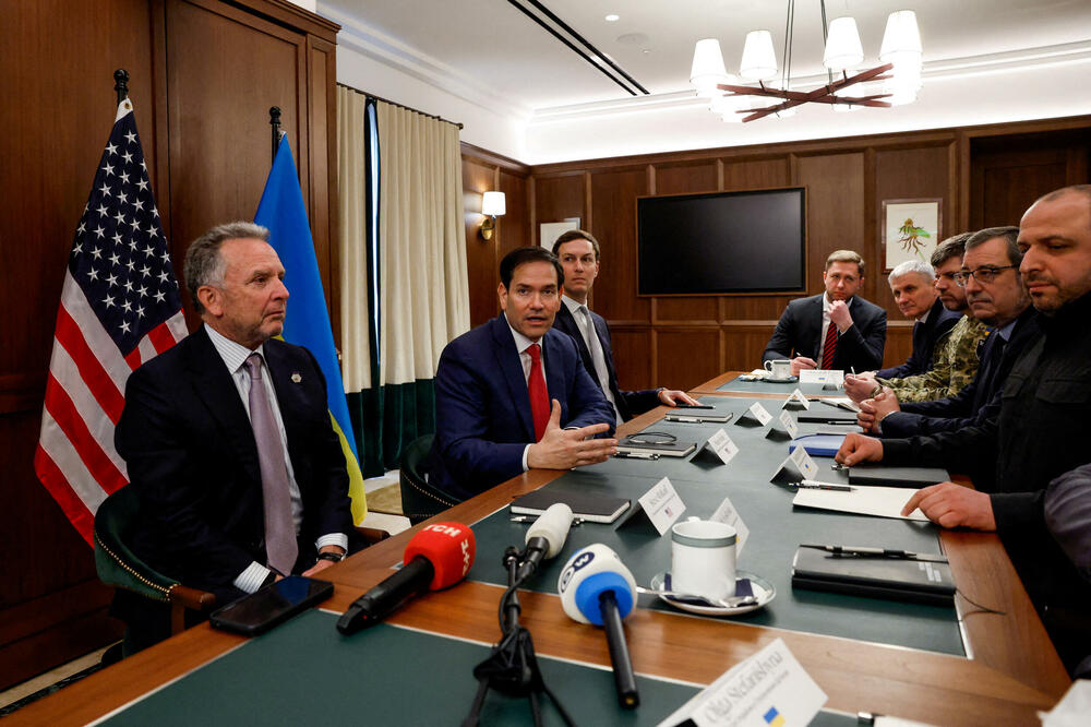 Susret američke i ukrajinske delegacije, Foto: REUTERS