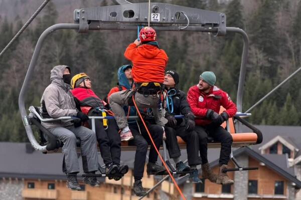 Kolašinski Crveni krst uvježbava spasavanje skijaša: Maksimalna...
