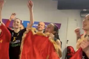 Veliki uspjeh - kako su "lavice" proslavile pobjedu nad Srbijom i...