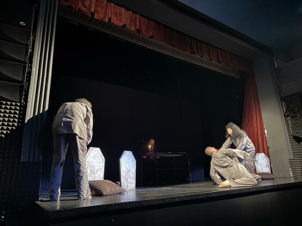 <p>Premijera predstave “Prokleta avlija” premašila sva očekivanja glumaca i publike</p>