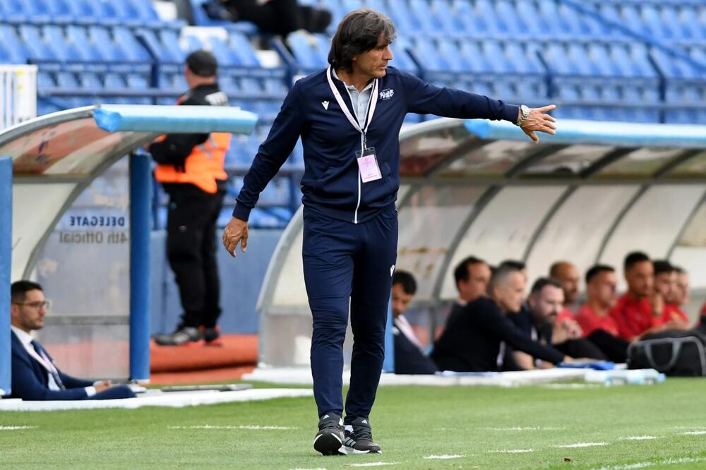 Vukićević smatra da ekipa više daje na treningu nego na utakmici, Foto: Fk-buducnost.me