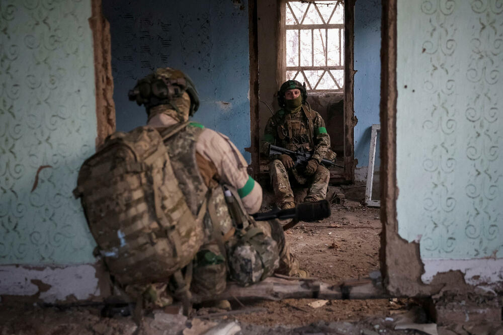 Pripadnici bataljona “Karpatska Sič” u Konstjantinjivki, Foto: Rojters