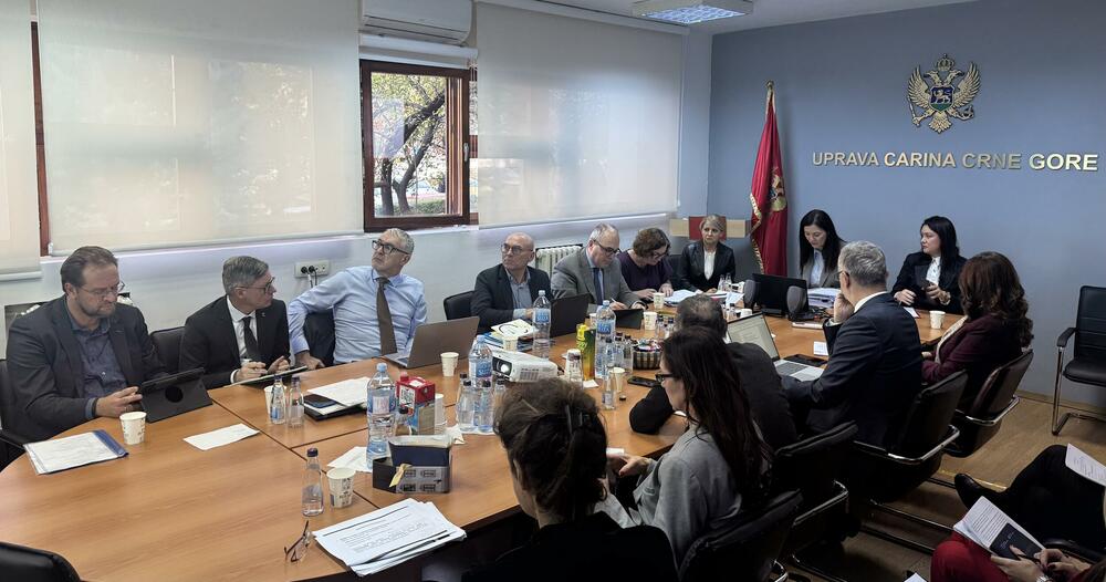 Ekspertska skupina EU pohvalila profesionalnost in transparentnost Uprave carina Črne gore