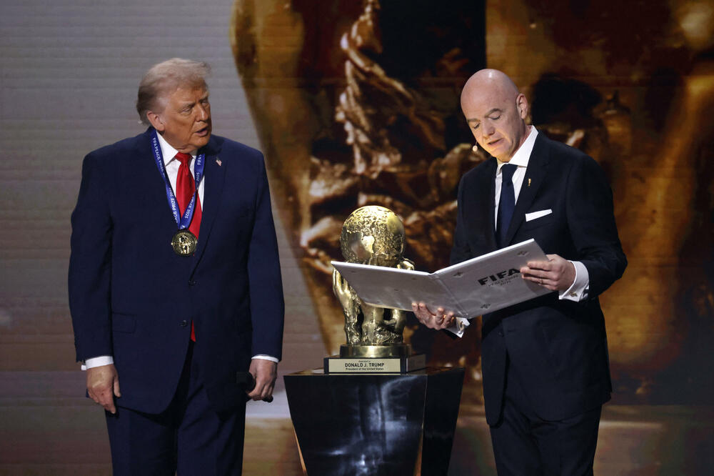 Tramp i Infantino, Foto: Reuters