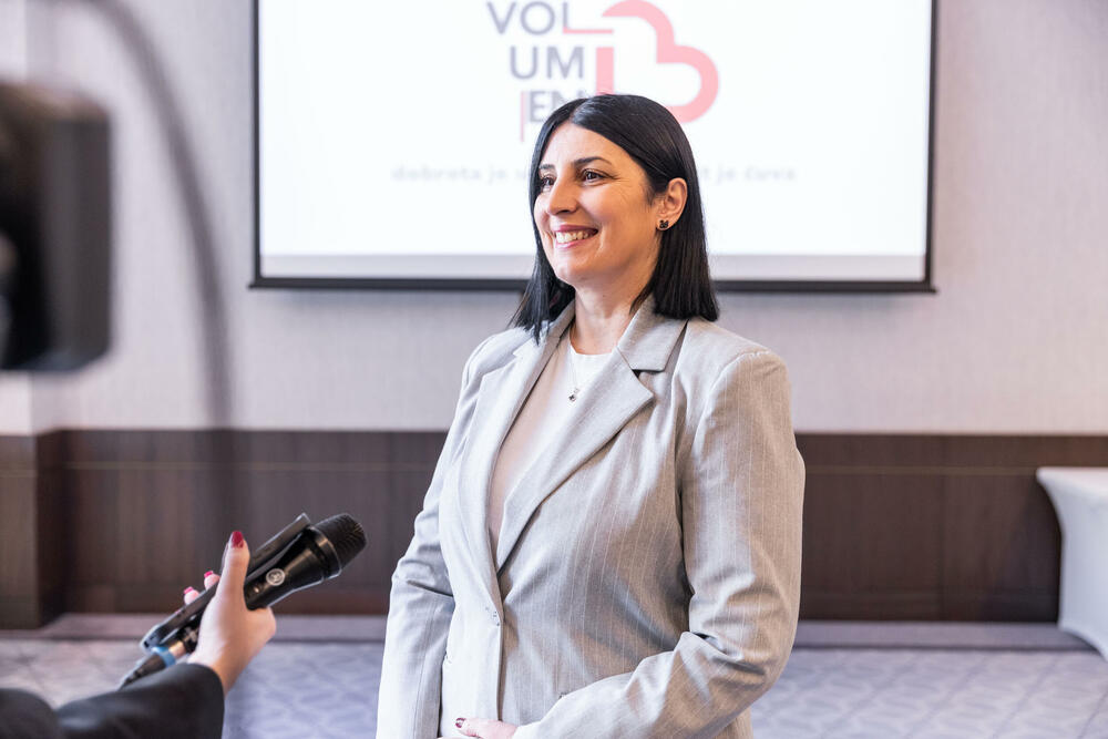 Lena Bošković, predstavnica Fondacije Volumen