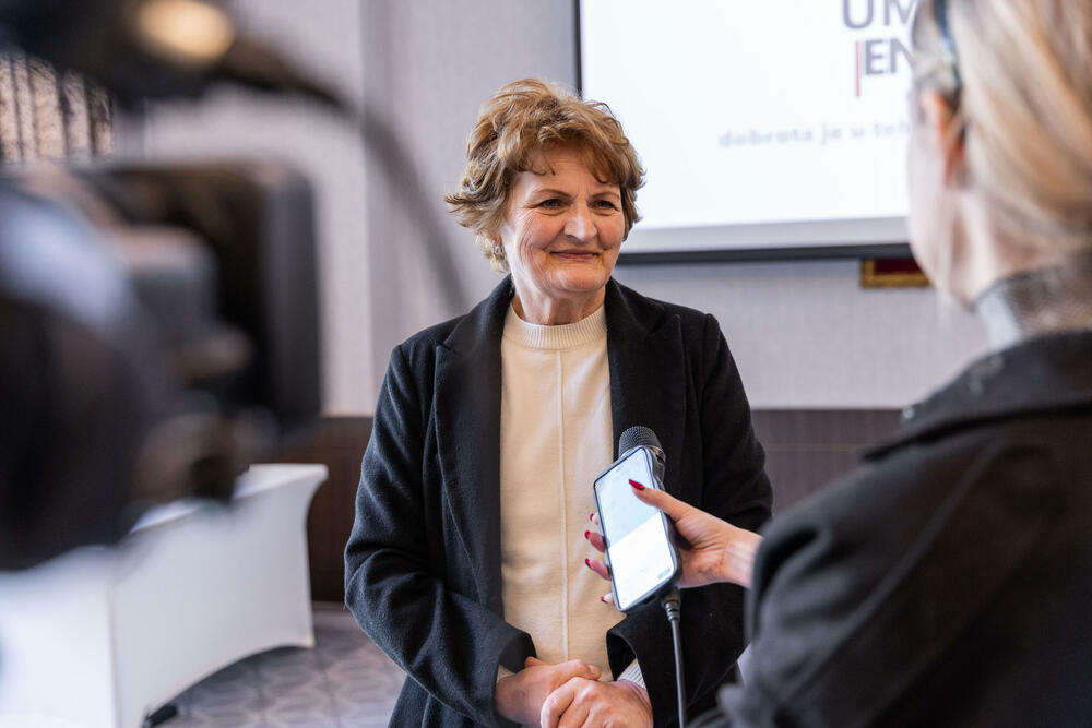 Rasema Hekalo, predstavnica Udruženja roditelja “OAZA” iz Bijelog Polja