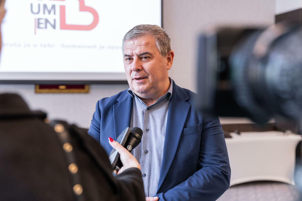 Savo Knežević, predstavnik Prvog udruženja roditelja djece i omladine sa smetnjama u razvoju iz Podgorice