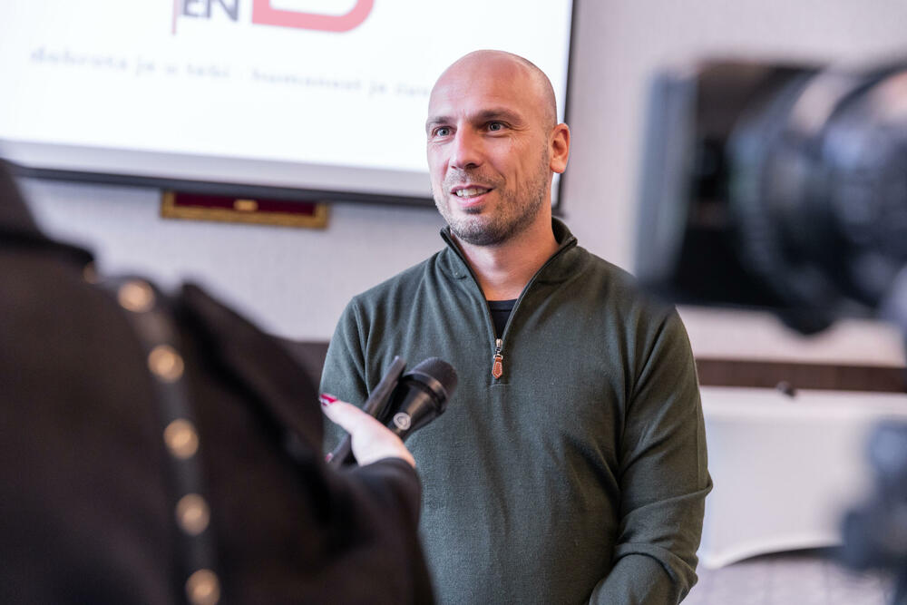 Božidar Drecun, predstavnik Crvenog krsta Prijestonice Cetinje