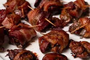 Pileća džigerica rolovana u slanini