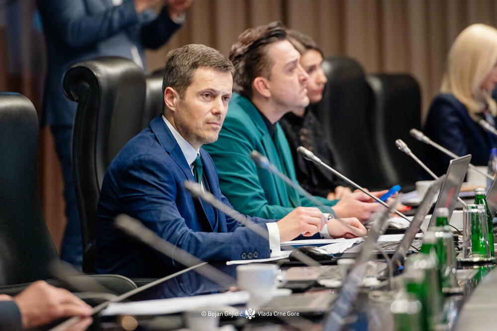 Gradonačelnik Podgorice Saša Mujović na sjednici, Foto: Bojan Gnjidić/Vlada Crne Gore