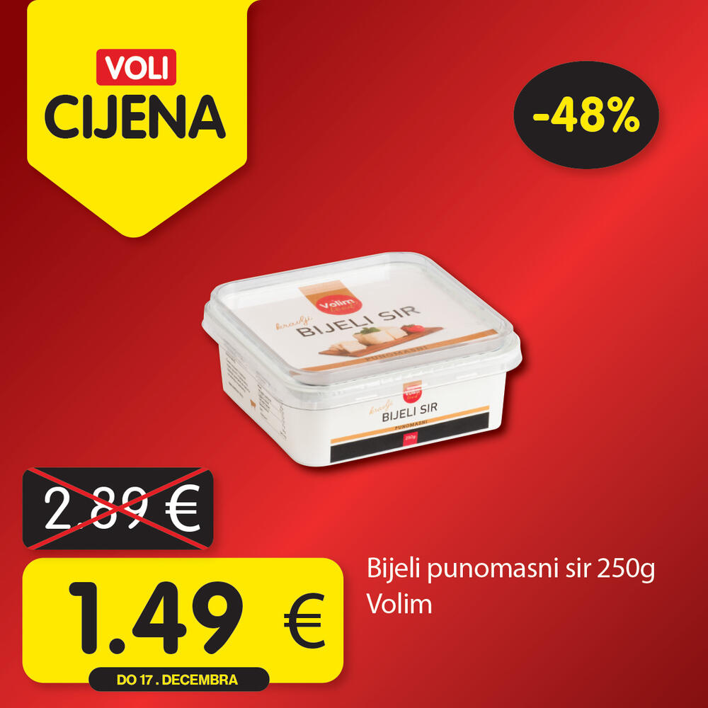 <p><em>Uživajte u novom krugu nedeljnih popusta u svim Voli i Naš diskont marketima.</em></p>