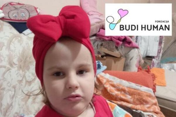 Fondacija "Budi human": Pomozimo Nataliji da nastavi sa tretmanima...