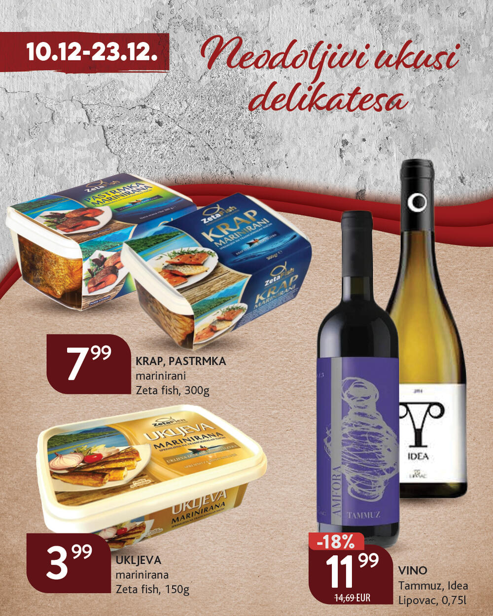 <p>Praznična sezona u IDEA prodavnicama donosi bogatu i pažljivo biranu ponudu pripremljenu za sve koji ovih dana planiraju porodična okupljanja, svečane večere i poklone za najmilije. U toploj prazničnoj atmosferi kupci mogu uživati u raznovrsnim proizvodima, sezonskim popustima i novogodišnjim specijalima, uz lako i inspirativno planiranje prazničnih trenutaka.</p>