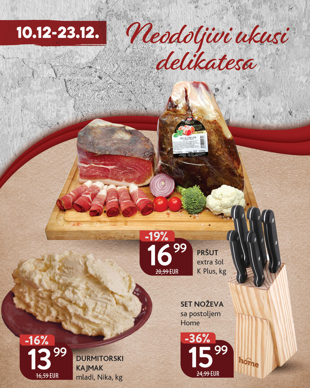 <p>Praznična sezona u IDEA prodavnicama donosi bogatu i pažljivo biranu ponudu pripremljenu za sve koji ovih dana planiraju porodična okupljanja, svečane večere i poklone za najmilije. U toploj prazničnoj atmosferi kupci mogu uživati u raznovrsnim proizvodima, sezonskim popustima i novogodišnjim specijalima, uz lako i inspirativno planiranje prazničnih trenutaka.</p>